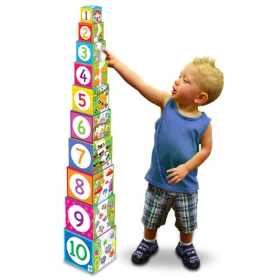 Learning Journey International LLC Play & Learn - Stacking Cubes - STEM Toddl...