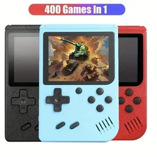 Portable Handheld Game Player Retro Game Console Built-in 400 Games Party