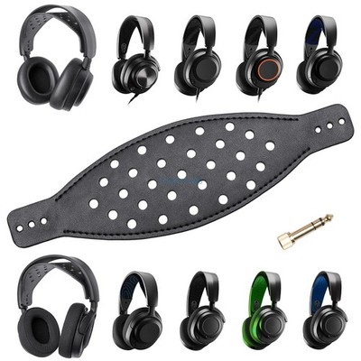 Wide Leather Headband Strap for SteelSeries Nova 1/1P/1X ,Nova 5/5X/5p, Nova 3 4