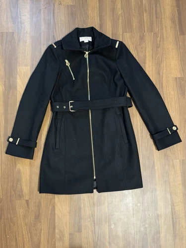 CAPPOTTO DONNA PETITE MICHAEL KORS NERO TAGLIA 6