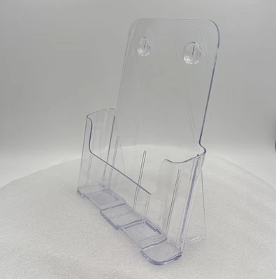 SAHASEA Large Brochure Holder Flyer Stand Clear Display 8.5"x11" AZM Displays
