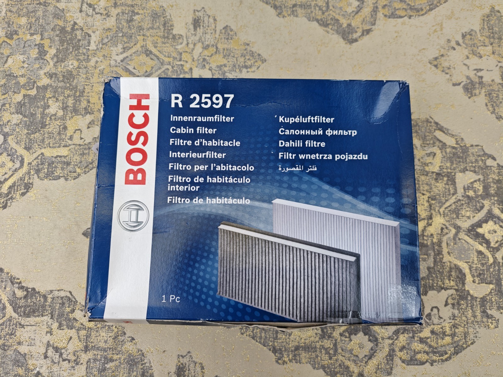 Bosch R2597 - Cabin Filter activated-carbon