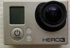 GoPro Hero 3 Silver Edition Action Camera 2012 For Parts Only or Repair AS IS