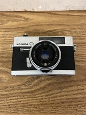  AS IS Konica C35 35mm Rangefinder Film Camera Hexanon 38mm F2.8 Lens