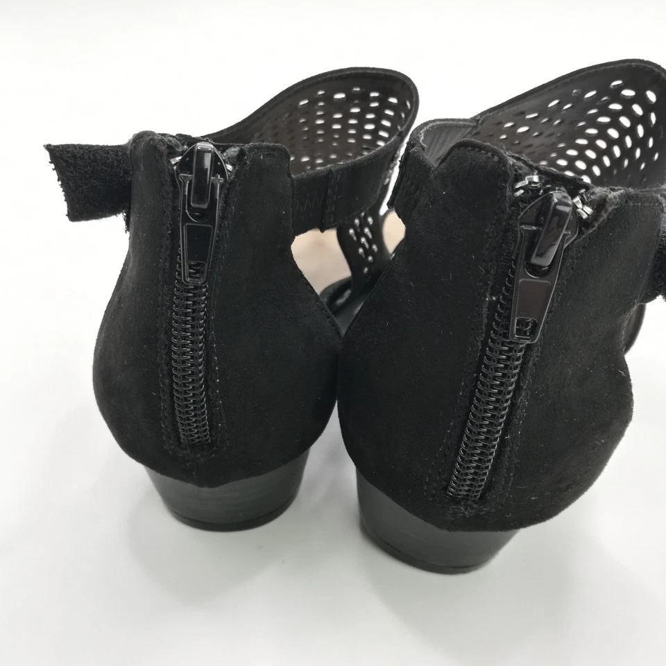 Cloudwalker Avenue Sandalias Mujer Zapatos Gladiador Negro Indie Tachonado Ancho 8.5W Foto 2 de 4