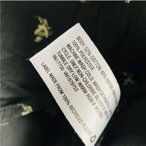 Universal Thread SMALL collared balloon sleeve bl… - image 6