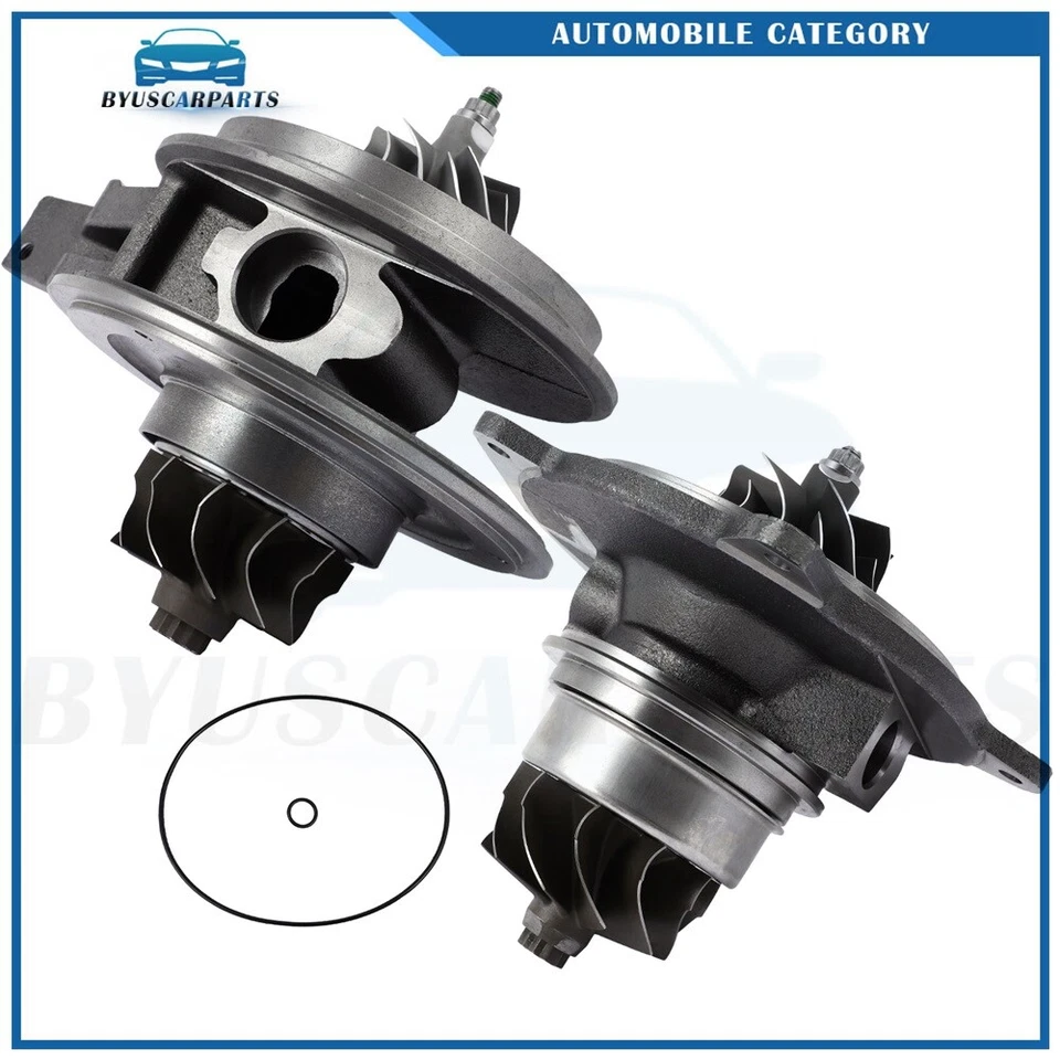 Par de cartuchos turbo CHRA para Ford F-250 Super Duty 6,4 L 2008-2010 1848300C95 Foto 3 de 4