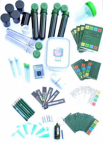 41 Piece Geocaching Container Bundle Set - LOCK&LOCK Storage For Beginners