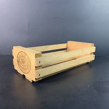 Napa Valley Box Company Dragon Wood Music Cassette Tape Holder Crate 10  in