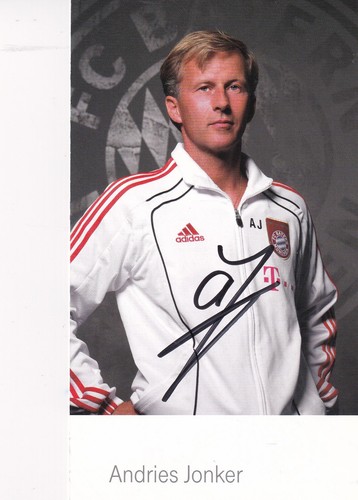 Autogramm - Andries Jonker (Bayern München) - 2010/2011