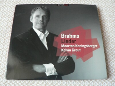 Brahms: Lieder - Maarten Koningsberger, Kelvin Grout - CD Quinton