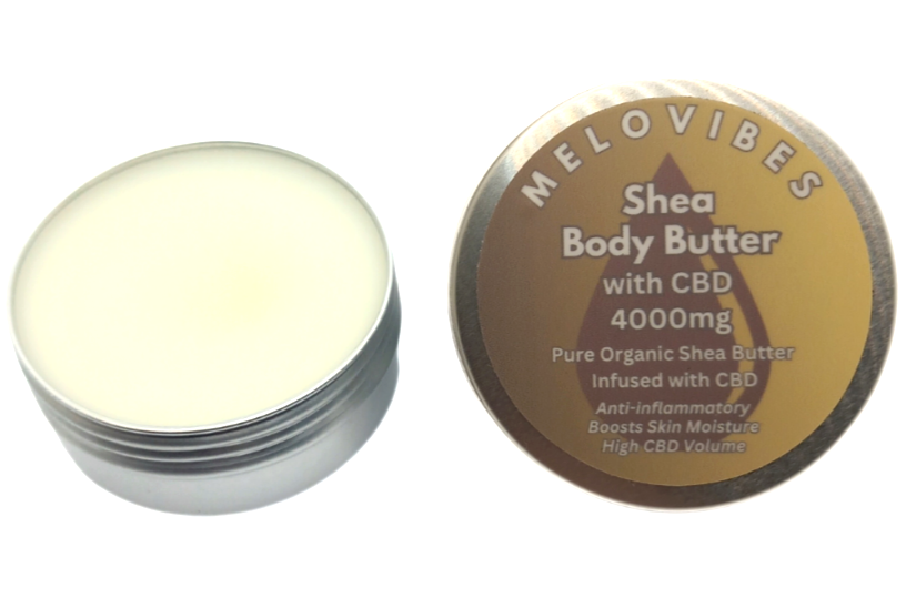 Skin Muscle Joint Pain Relief CBD Body Rub Salve Organic Shea 4000mg Strong