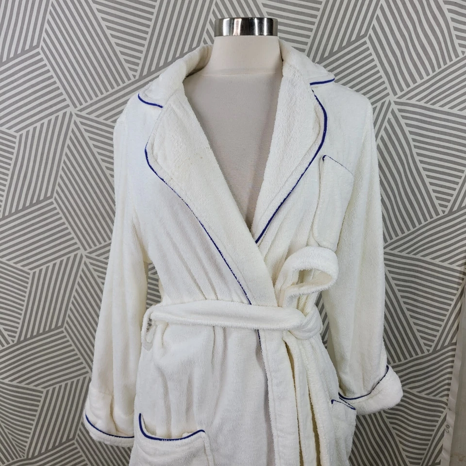 Abrigo de casa Gilligan O’malle vintage talla pequeña bolsillos cálidos corbata con cinturón Foto 3 de 4