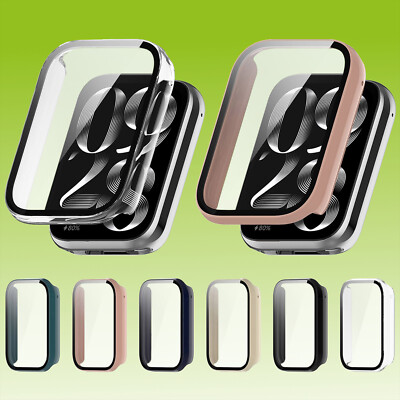 Für Xiaomi Smart Band 9 Pro Kunststoff Watch PC Hülle + Schutz H9 Hart Glas