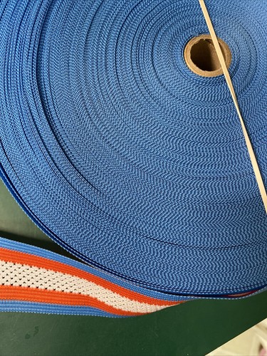 sportswear trim sewing ribbon sweat suit shorts stripe notions Blue White Orange - Picture 6 of 7