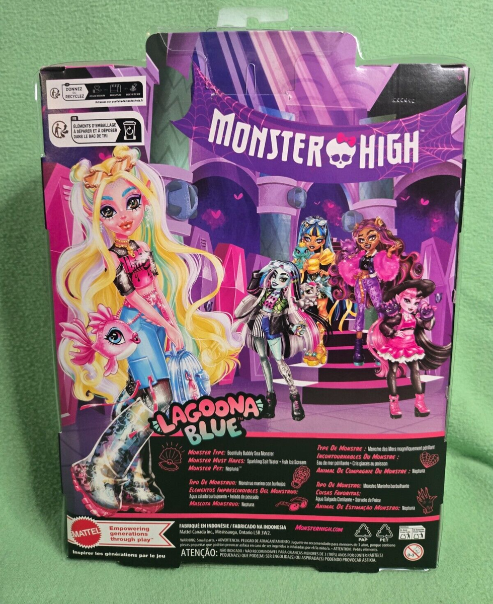 Doll Monster Lagoona MuÃ±ecas De Monster High Nuevas Monster High