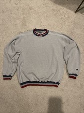 Russell Athletic Crewneck Sweatshirt Blank Sweater Grey Sz Large Made in USA