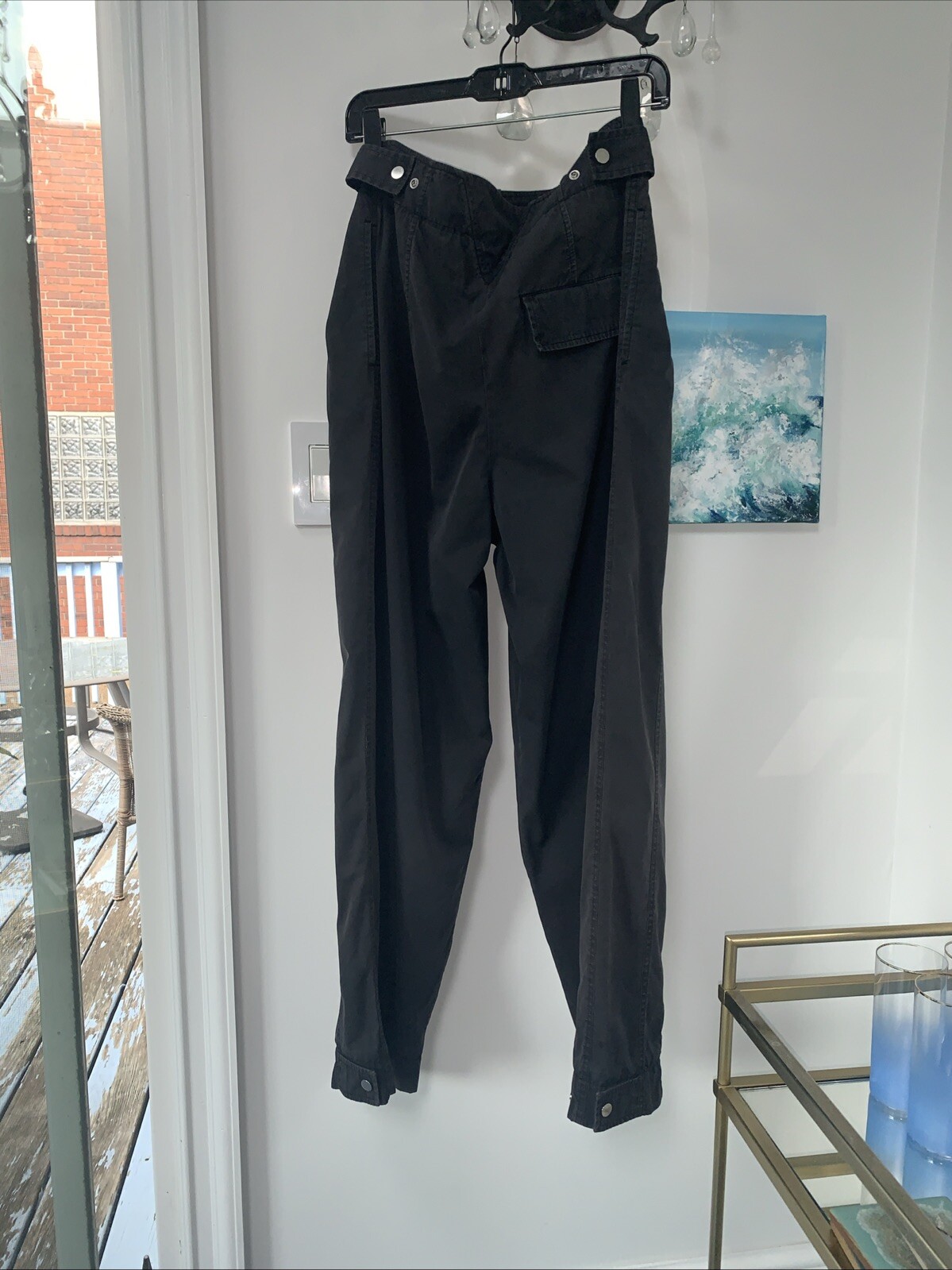 BOTTEGA VENETA Pleated cotton-blend wide-leg pants Size 38  $1200 thumbnail 18