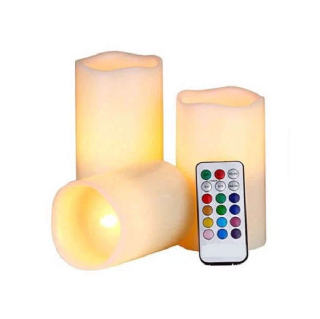 Led color changing sale candles with remote