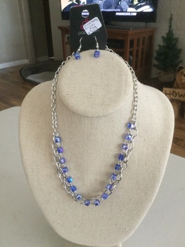 Paparazzi Short Necklace \u0026 Earring set 