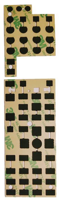 Meliconi Gumbody Personal 3 Plus Telecomando IR Wireless TV Pulsant