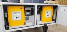Battery Inverter Solar Cabinet: (QTY 2) SMA Sunny Island SI-6048  w/ Warranty