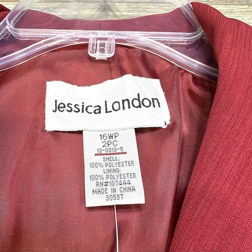 Jessica London Womens Blazer Jacket Size 16Wp Double Breasted NEW With Tags - Picture 4 of 16
