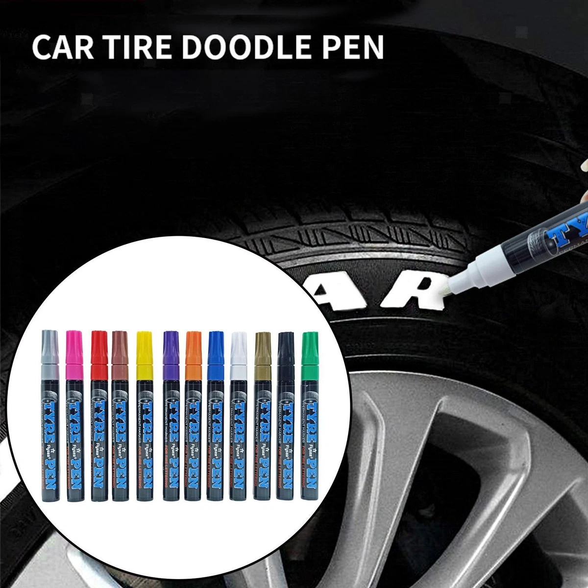 Tire paint pen deals