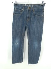 Levis 218 Jeans Boys 16 Slim Straight Fit Distressed Medium Wash 