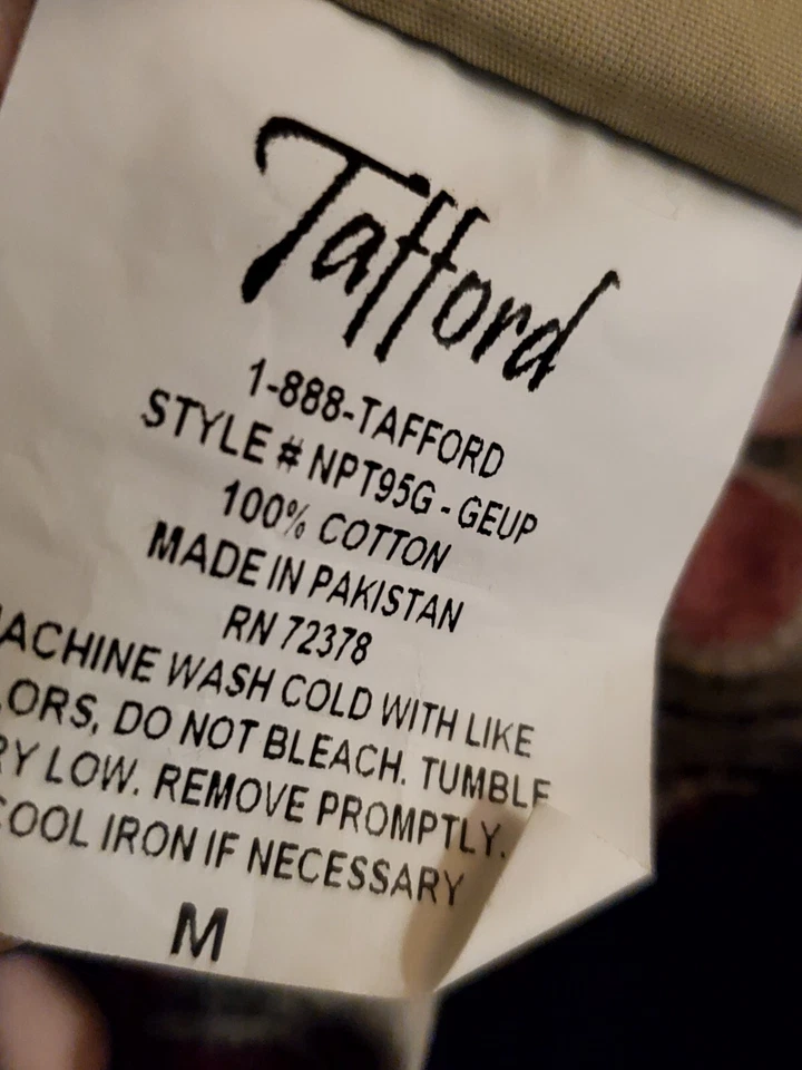 TAFFORD Scrub Top size M-Black/Pink/Grey Geometric Print-Chest 23"L 27" - Image 4 of 4