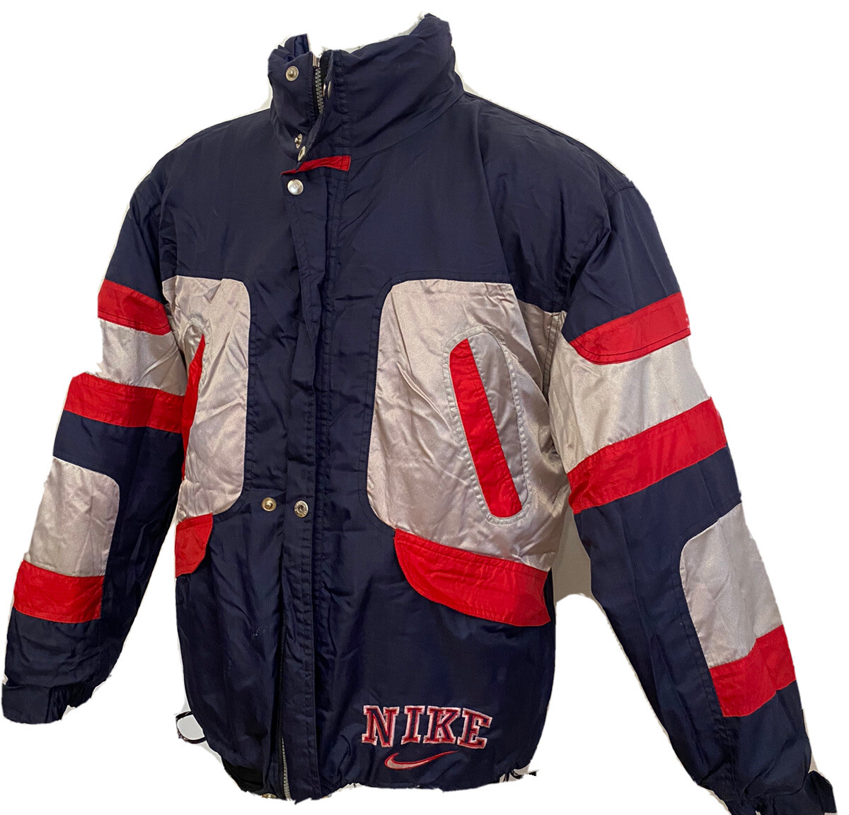 Nike nylon jacket 90sポーカーズ y2kタンタケ 🇺🇸 Vintage 90s Nike Clima Fit Jacket Rare TN Shox Rare Y2K