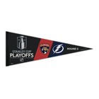 Rico Industries NHL Tampa Bay Lightning Mascot Shape Cut Pennant - Home and Living Room Décor - Soft Felt EZ to Hang