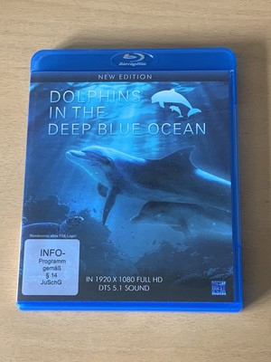 Dolphins in the deep blue ocean /  Bluray / aus Sammlung