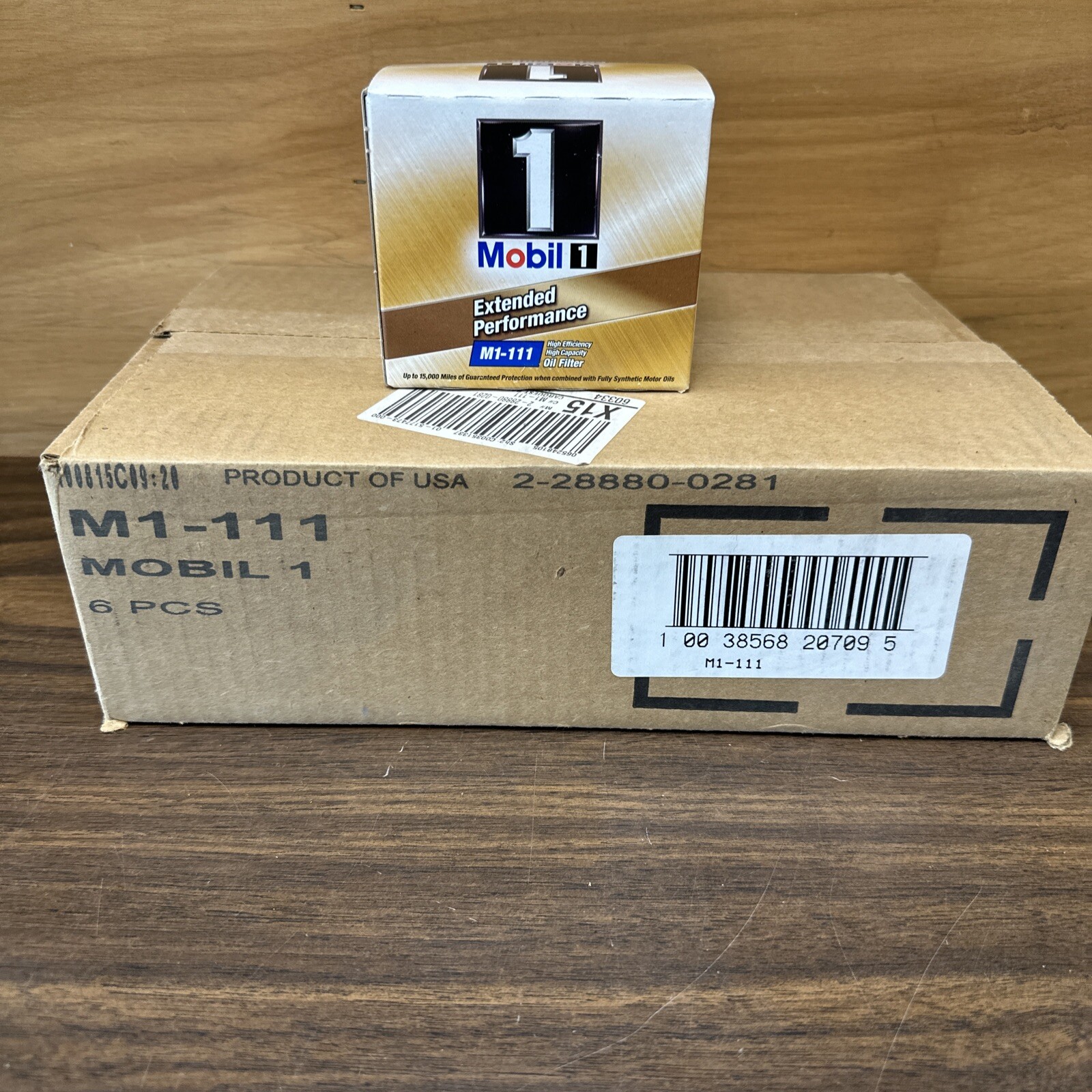 Mobil 1 M1-111 Oil Filter, Case Of 6
