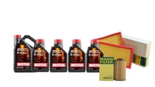 Motul + OEM Engine Oil Change Kit (0W-40) (9 Liter) (X-Max 8100)
