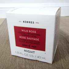 KORRES Wild Rose Vitamin C Brightening Sleeping Facial Night Cream 1.35 oz NEW