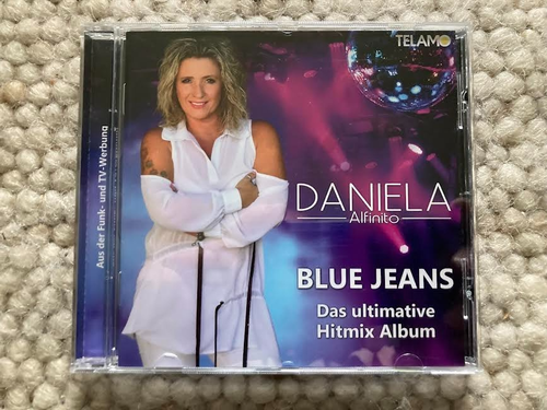 Daniela Alfinito 'BLUE JEANS'-- Das ultimative Hitmix CD Album 2021 wie neu!