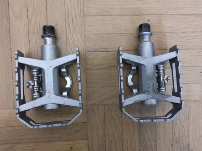 ACID COMBO Pedal Flatpedal Klickpedale Silber SPD A7-CB Fahrrad