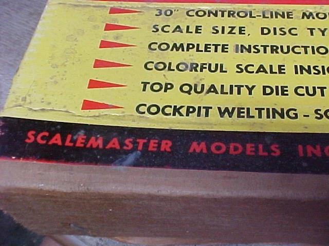 Boeing F4B-4 30" SCALEMASTER MODELS Balsa Wood Control Line Model Kit from 1953 - Image 4 of 4