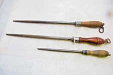 Sharpening steels, 3 pieces