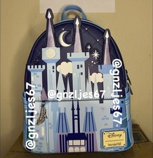 Exclusive Loungefly Disney Cinderella Castle Glow Mini Backpack - NEW WITH TAGS