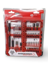 Milwaukee 48-32-4023 SHOCKWAVE Impact Duty Driver Bit Set   45 Piece   NIB