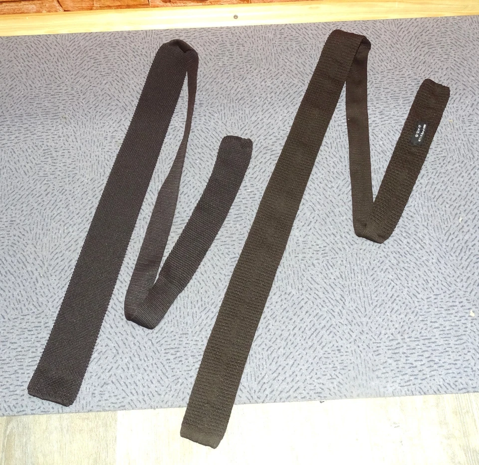 2 Krawatten , Webstil, schmal - Bild 1 von 1