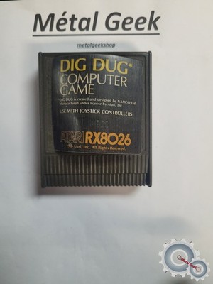 Dig Dug Unknow Console CartridgeOnly EN Non-Tested