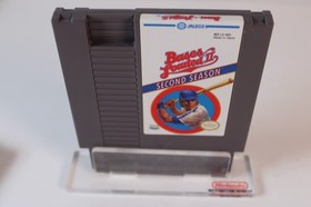 Bases Loaded II 2 Second Season (Nintendo NES) Game, manual, sleeve, tested