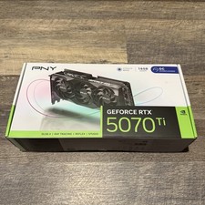 NVIDIA RTX 5070 Ti GeForce PNY OC Triple Fan Graphics Card 16GB GDDR7 256-bit AI