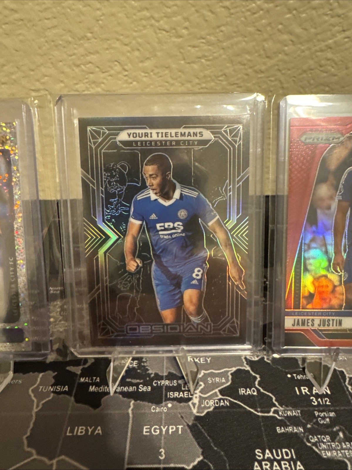 Soccer Numbered/Auto Lot of Leicester City view 4
