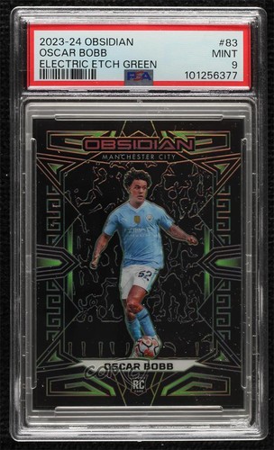 Oscar Bobb [Green Electric Etch] #83 2023 Panini Obsidian card