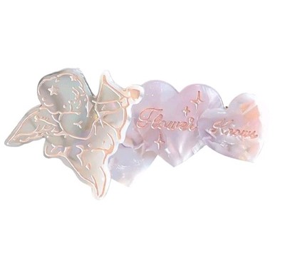 Flower Knows Violet Strawberry Rococo Angel 1 Pcs Hair Clip. New