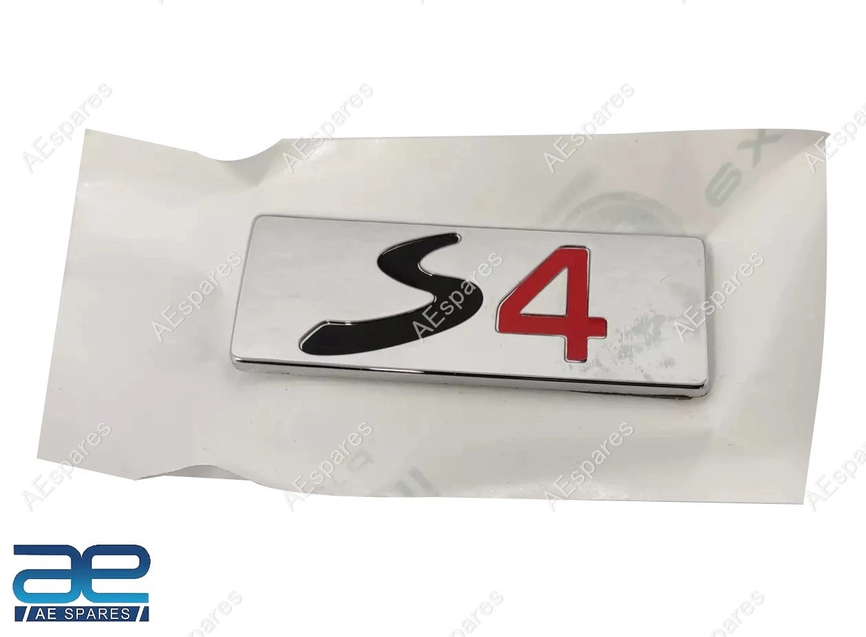 Rear Badge S4 Emblem For Mahindra Scorpio 2.0L 2.2L 2014-2017 0108GAG01071N